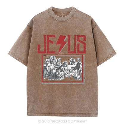 Jesus Christian Washed T-Shirt