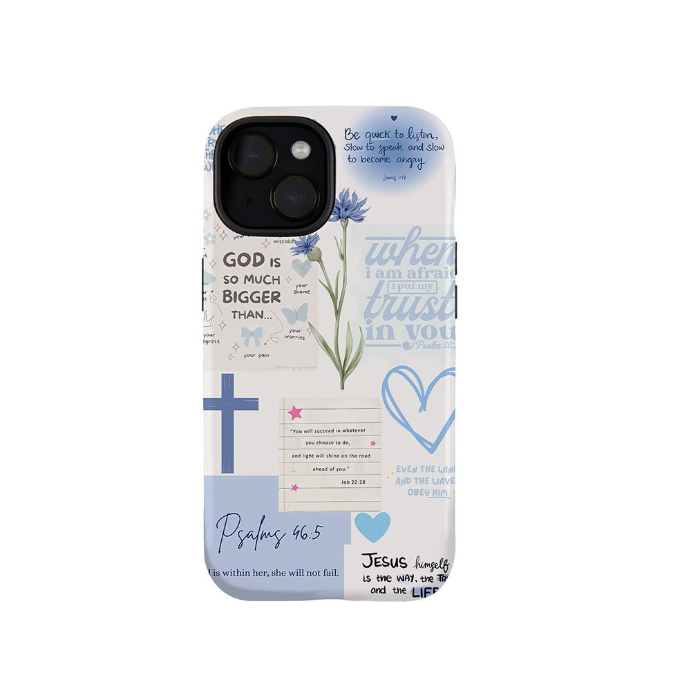 Bible Verse Poster Christian Phone Case