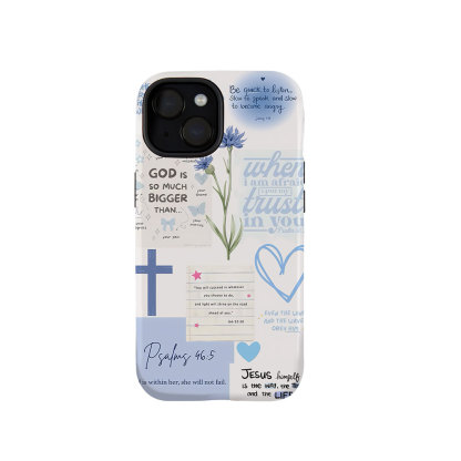 Bible Verse Poster Christian Phone Case