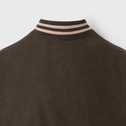 Sample Christian Color Block Sleeve Baseball Jacket