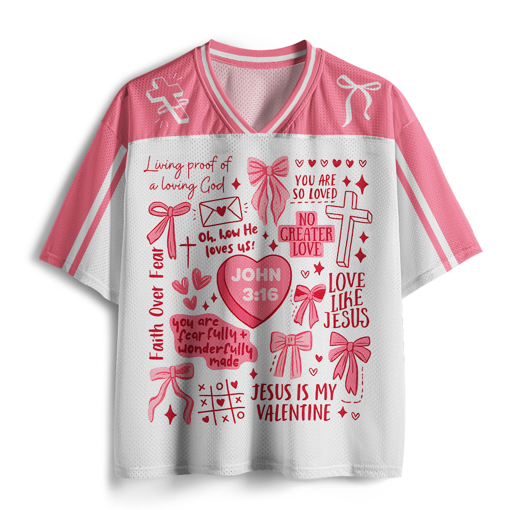 Jesus Is My Valentina Christian Mesh Jersey