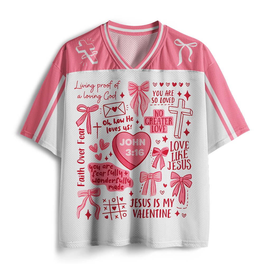 Jesus Is My Valentina Christian Mesh Jersey