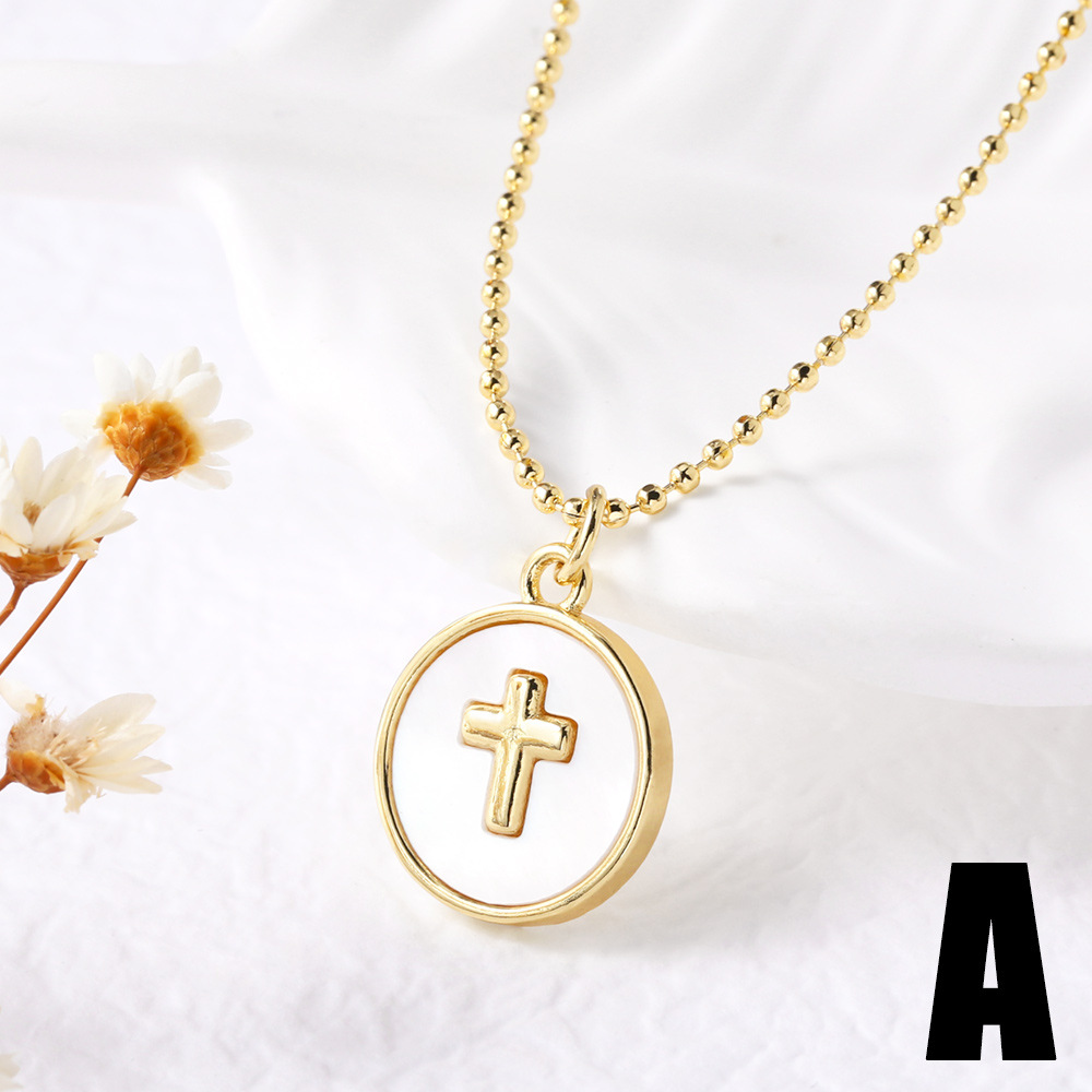 Jesus Loves You Cross Collar Necklace