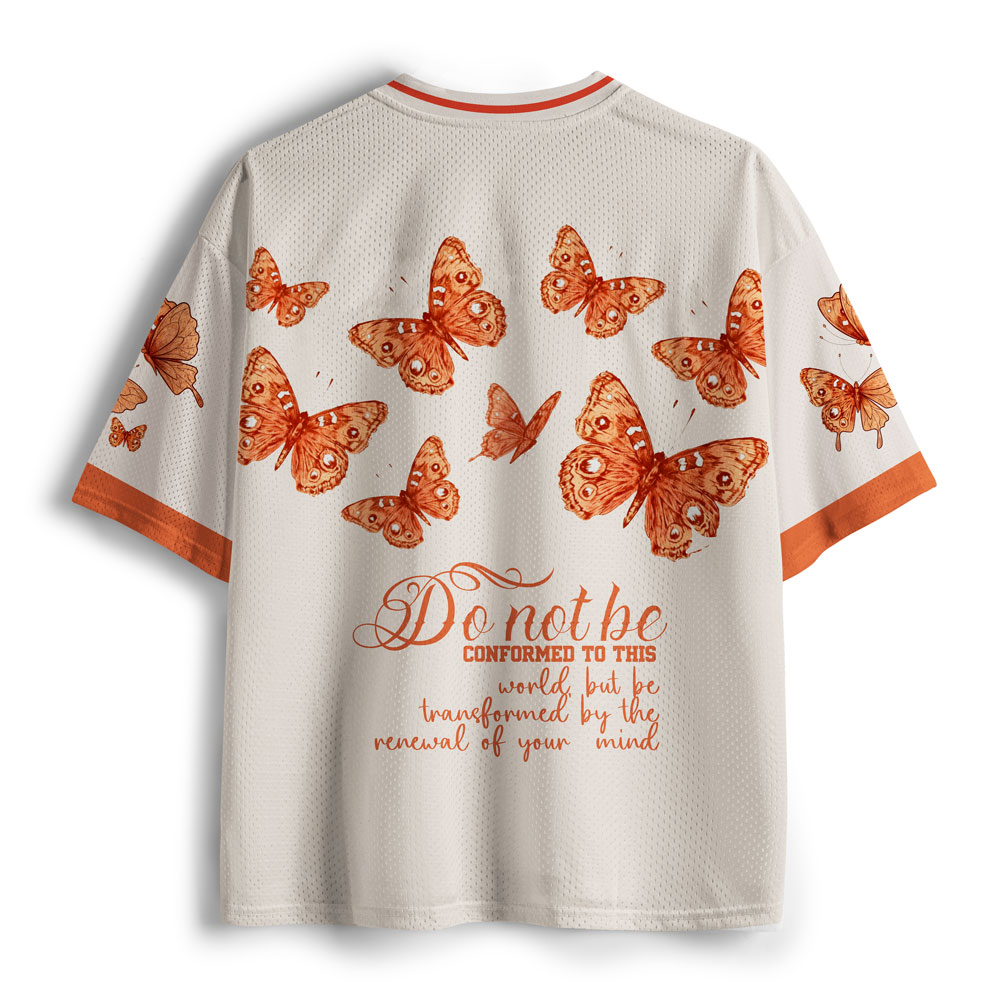 Transformed Butterfly Christian Mesh Jersey
