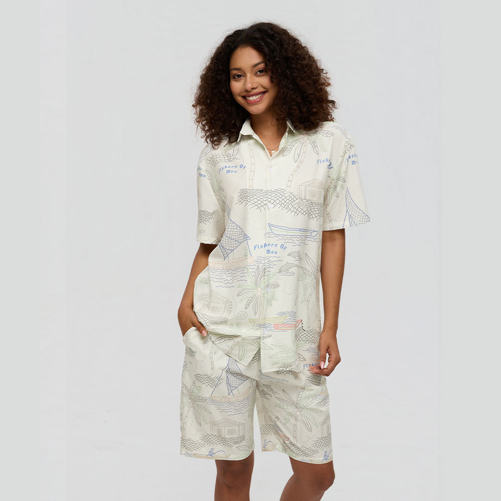 Fishers Of Men Christian Hawaiian Shirt 