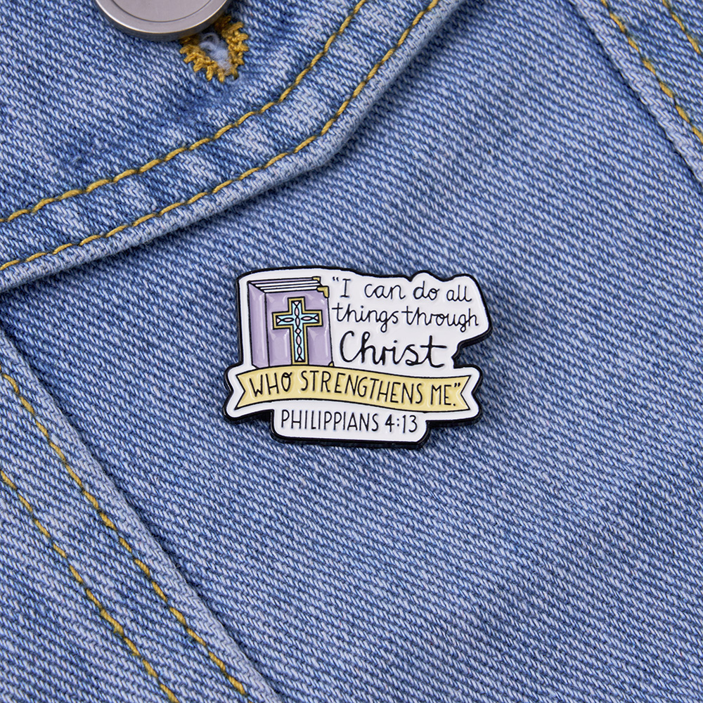 I Can Do All Thing With Christ Christian Pin