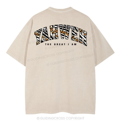 Yahweh Christian Washed T-Shirt
