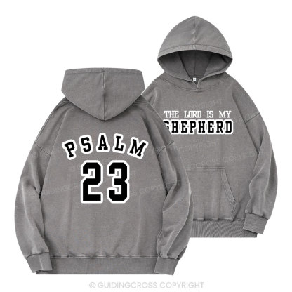 PSALM Christian Washed Hoodie