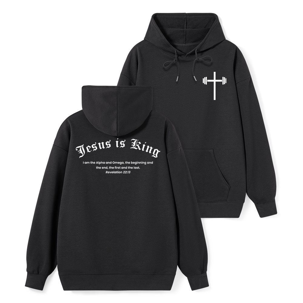 Jesus Is King Classic Christian Hoodie