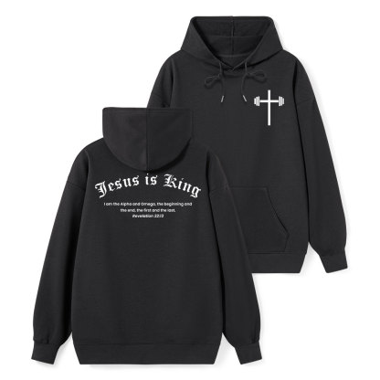 Jesus Is King Classic Christian Hoodie