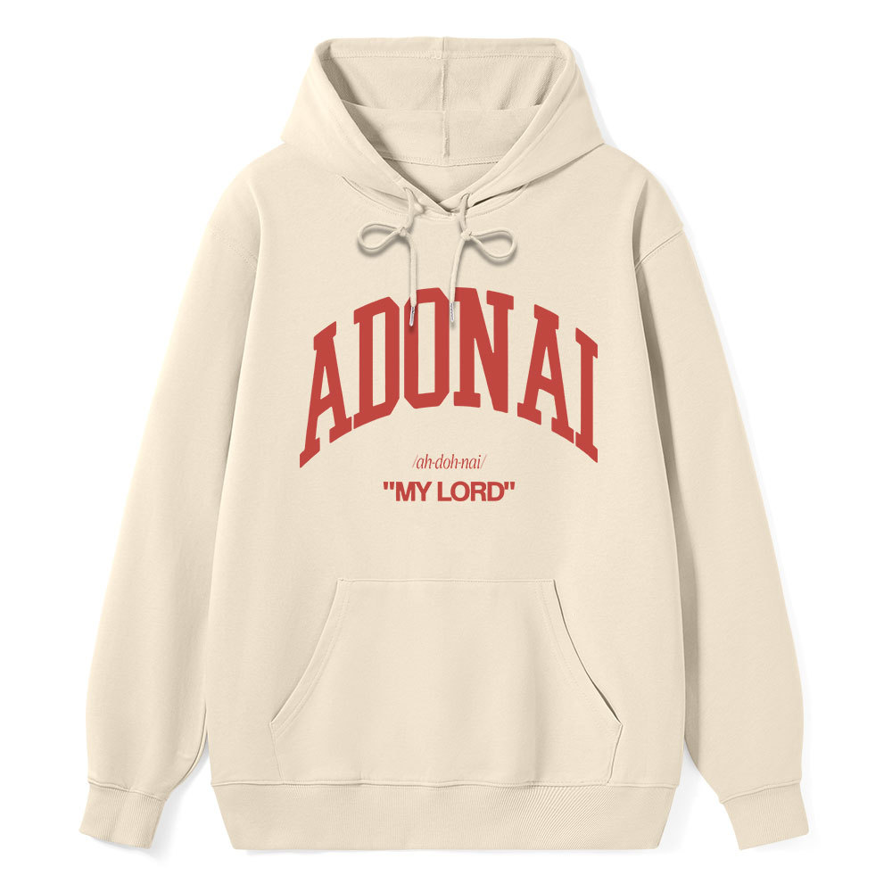 ADONAI My Lord Classic Christian Hoodie