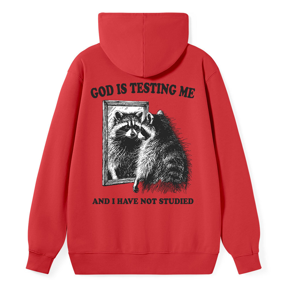 God Is Testing Me And I Have Not Studied Classic Christian Hoodie