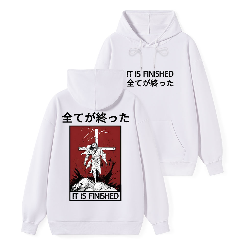 It Is Finished Classic Christian Hoodie