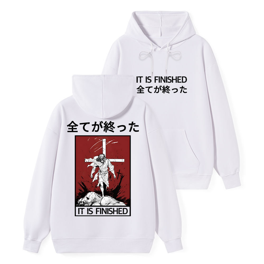 It Is Finished Classic Christian Hoodie