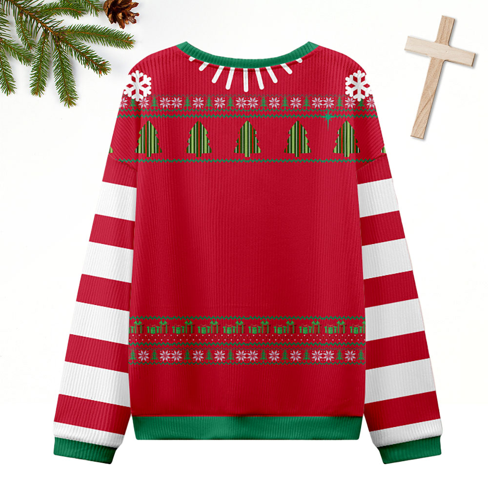 God's Silliest Goose Christian Ugly Christmas Sweatshirt