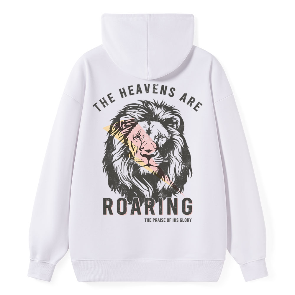 The Heavens Are Roaring Classic Christian Hoodie