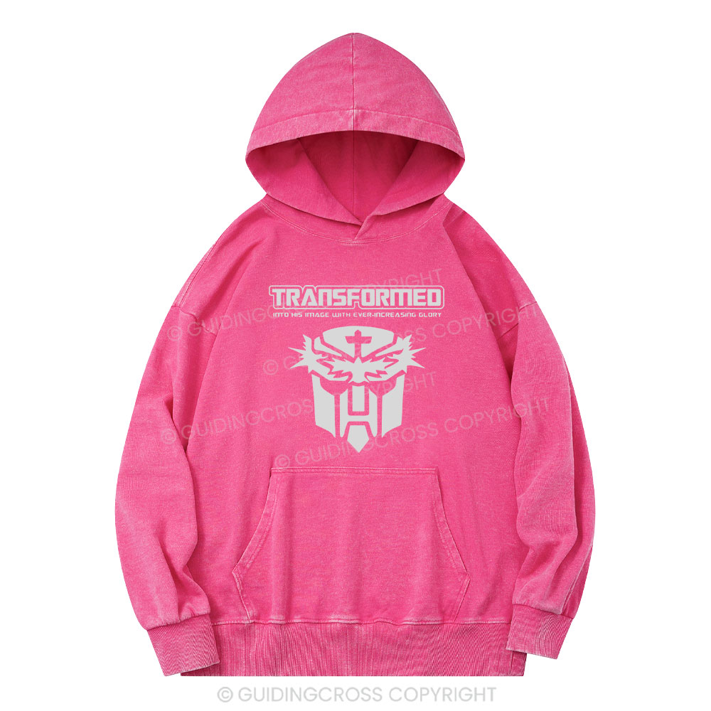 Transformed Christian Washed Hoodie