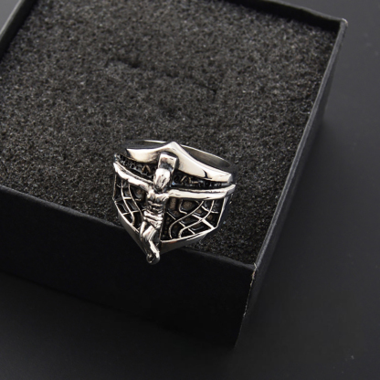 Jesus Saves My Heavy Duty Ring