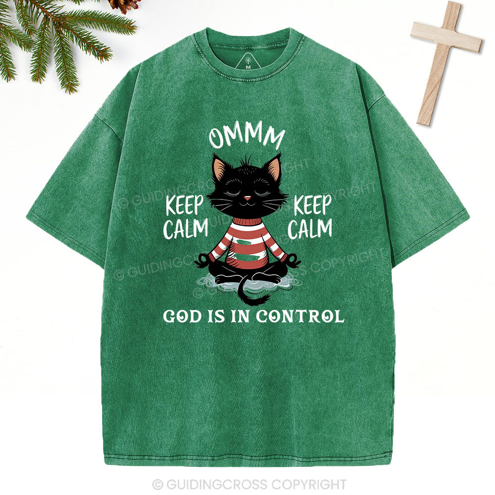 SAY JEEZ Chrisrtian Christmas Washed T-Shirt Sale - GuidingCross