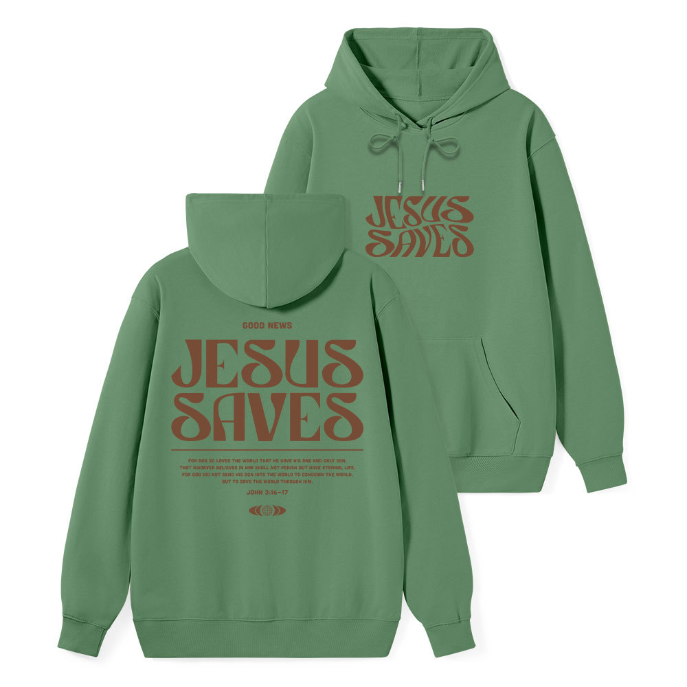 Yeshua He Saves Lion Classic Christian Hoodie Sale - GuidingCross