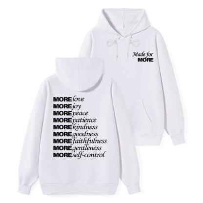 Made For More Classic Christian Hoodie