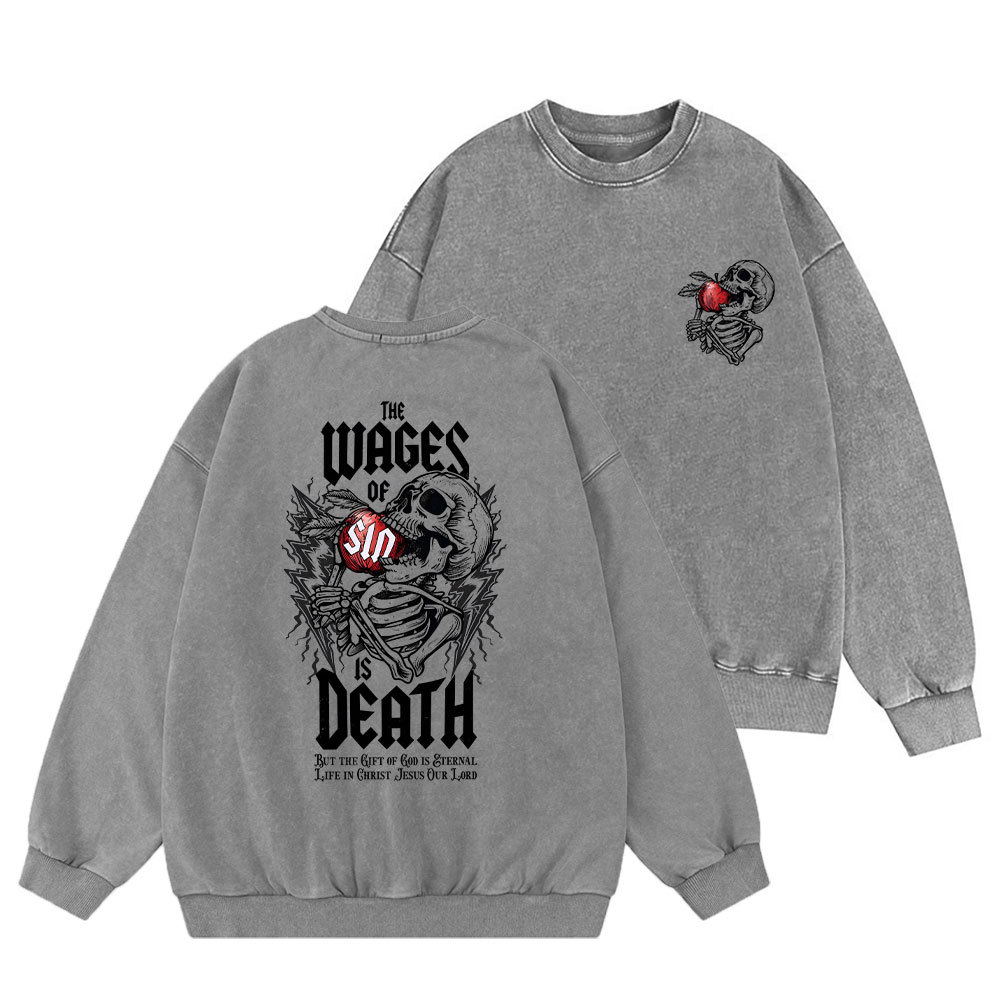 He Left The 99 To Rescue Me Christian Washed Sweatshirt Sale - GuidingCross