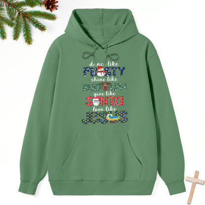 Dance Like Frosty Classic Christian Hoodie