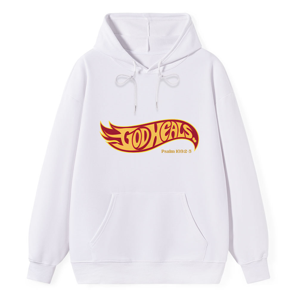 God Heals Classic Christian Hoodie