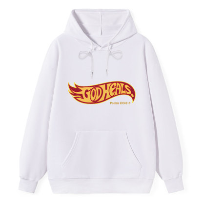God Heals Classic Christian Hoodie