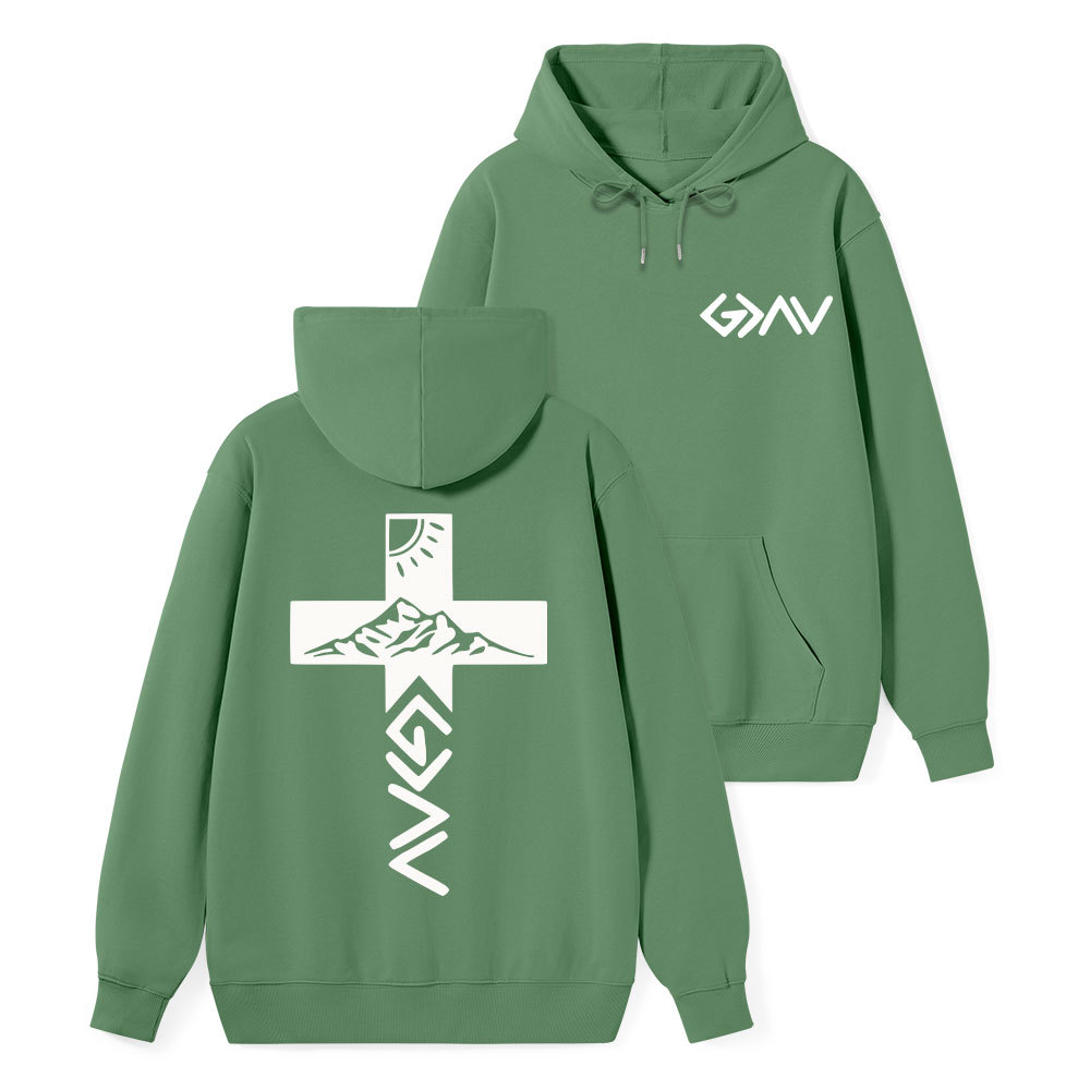 God Is Greater Than The Highs And Lows Classic Christian Hoodie
