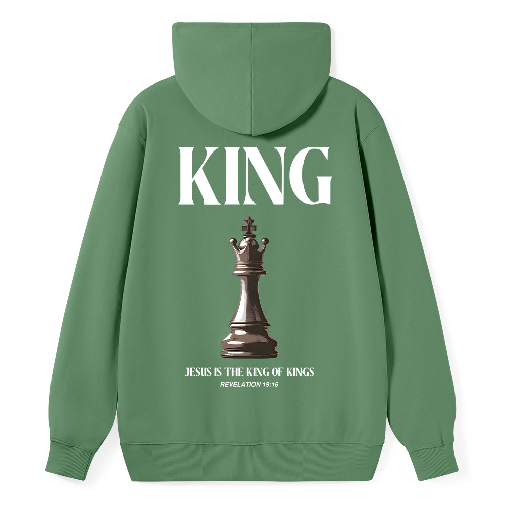 Jesus Is The King Of Kings Classic Christian Hoodie