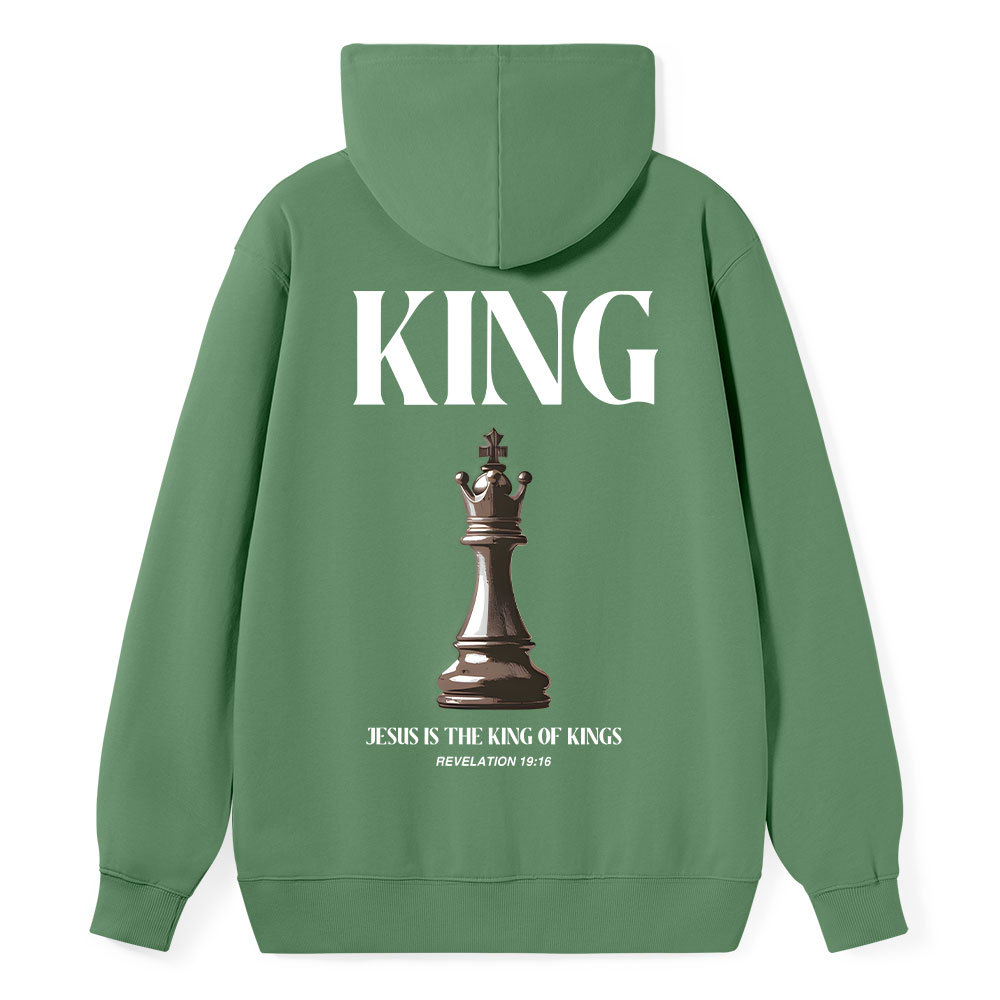 Jesus Is The King Of Kings Classic Christian Hoodie