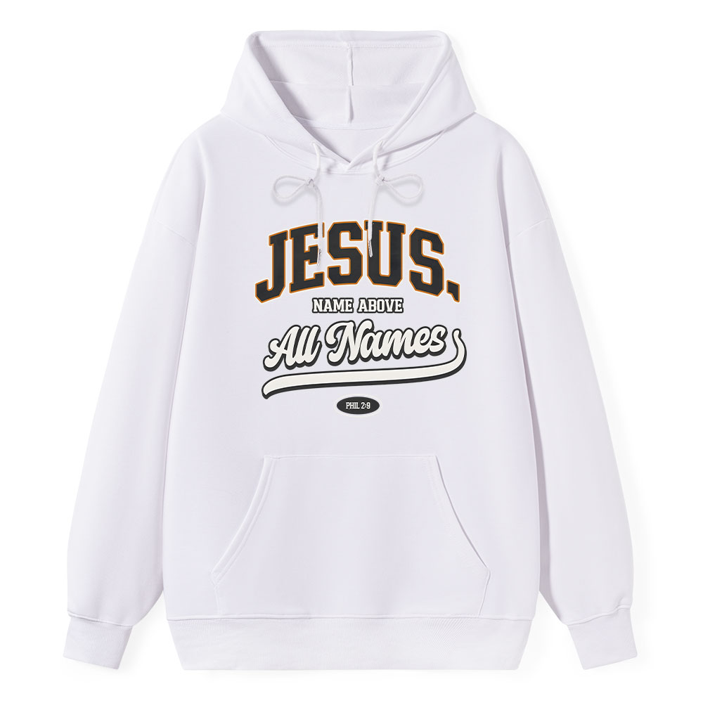 Jesus Name Above All Names Classic Christian Hoodie
