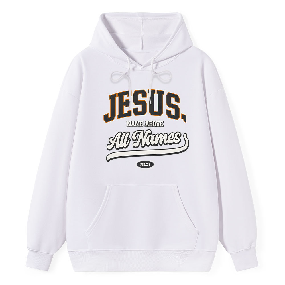 Jesus Name Above All Names Classic Christian Hoodie