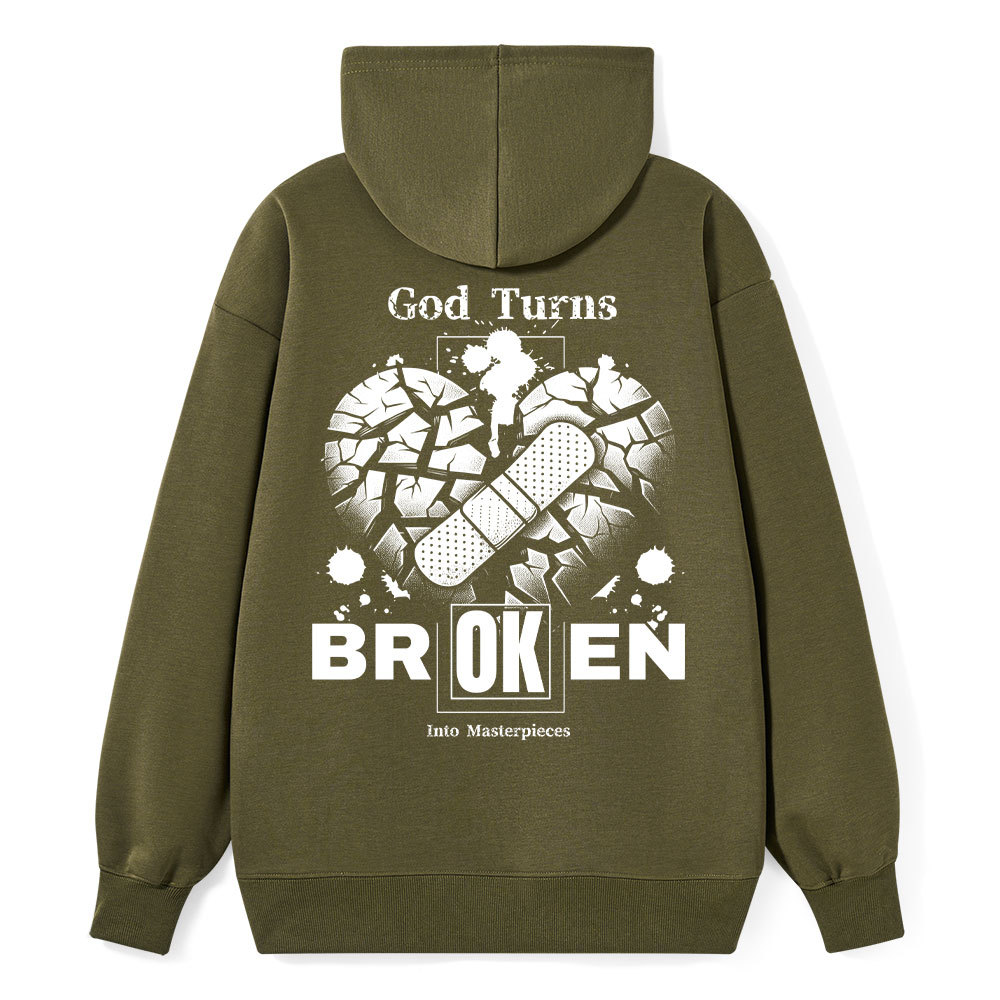 Broken Classic Christian Hoodie
