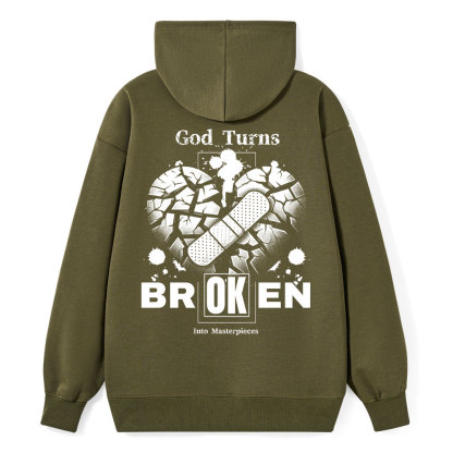 Broken Classic Christian Hoodie