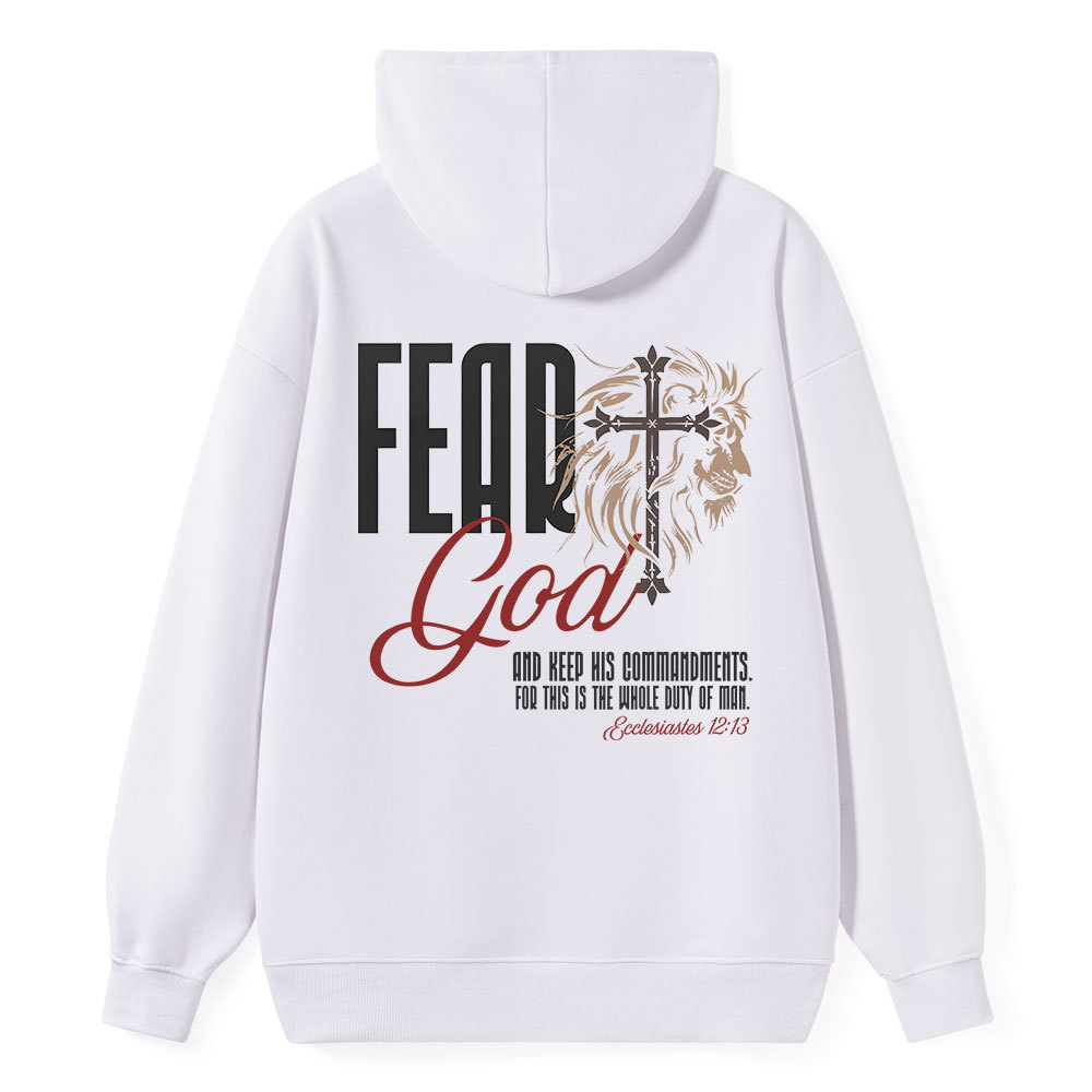 Fead God Classic Christian Hoodie