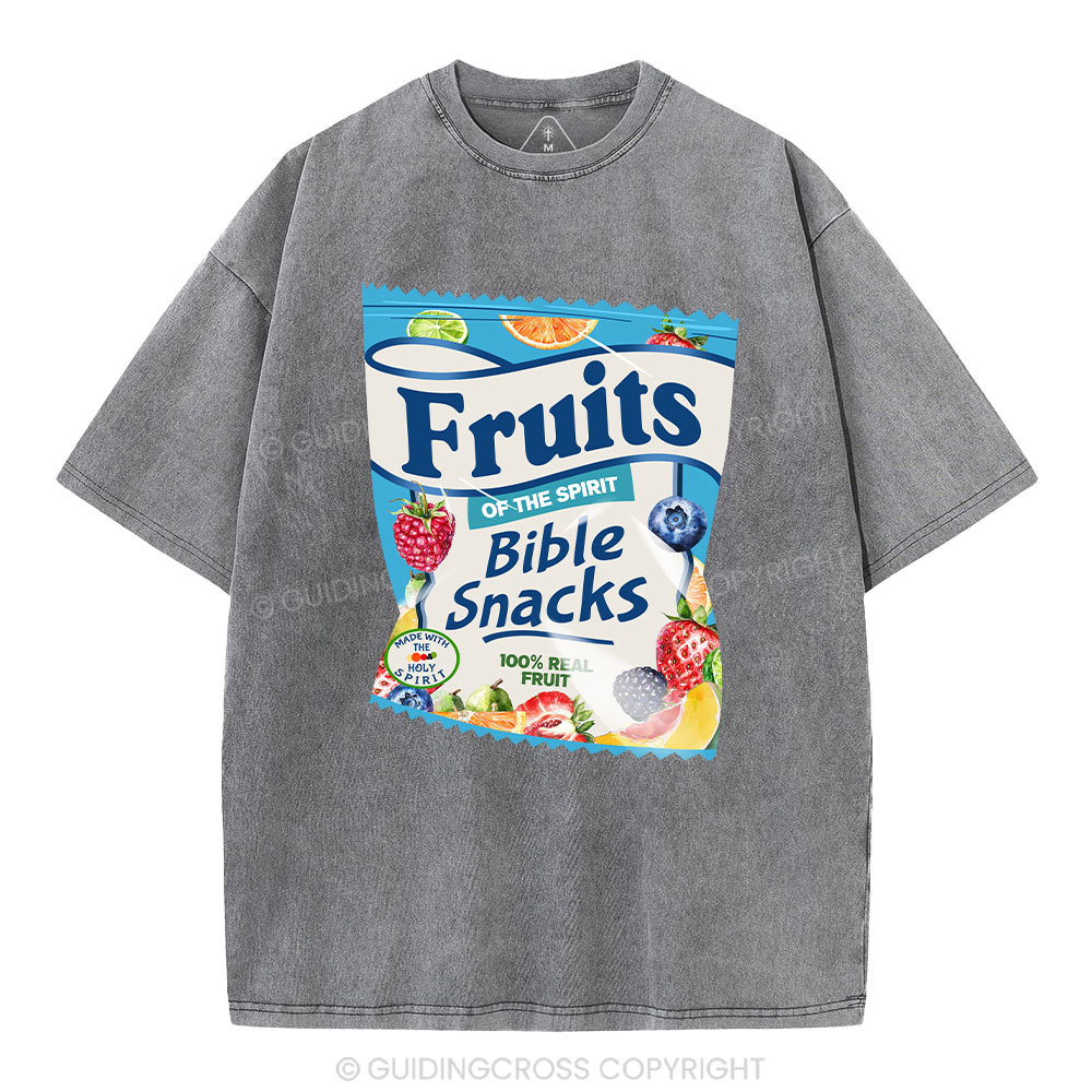 Fruit Of The Spirit Christian Washed T-Shirt