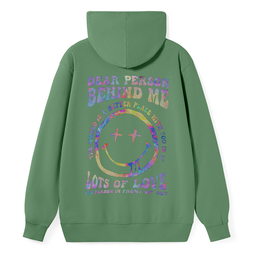 Dear Person Behind Me Classic Christian Hoodie