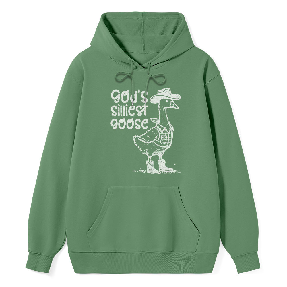 God's Silliest Goose Classic Christian Hoodie