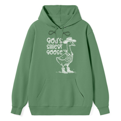 God's Silliest Goose Classic Christian Hoodie