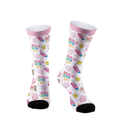Jesus Lover You Christian Socks