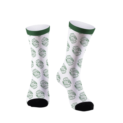 Fish And Bread Christian Socks