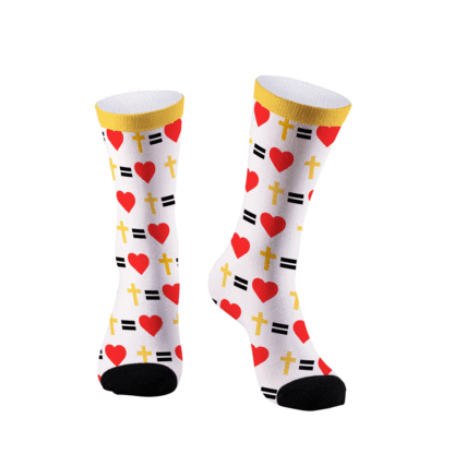 Cross In My Heart Christian Socks