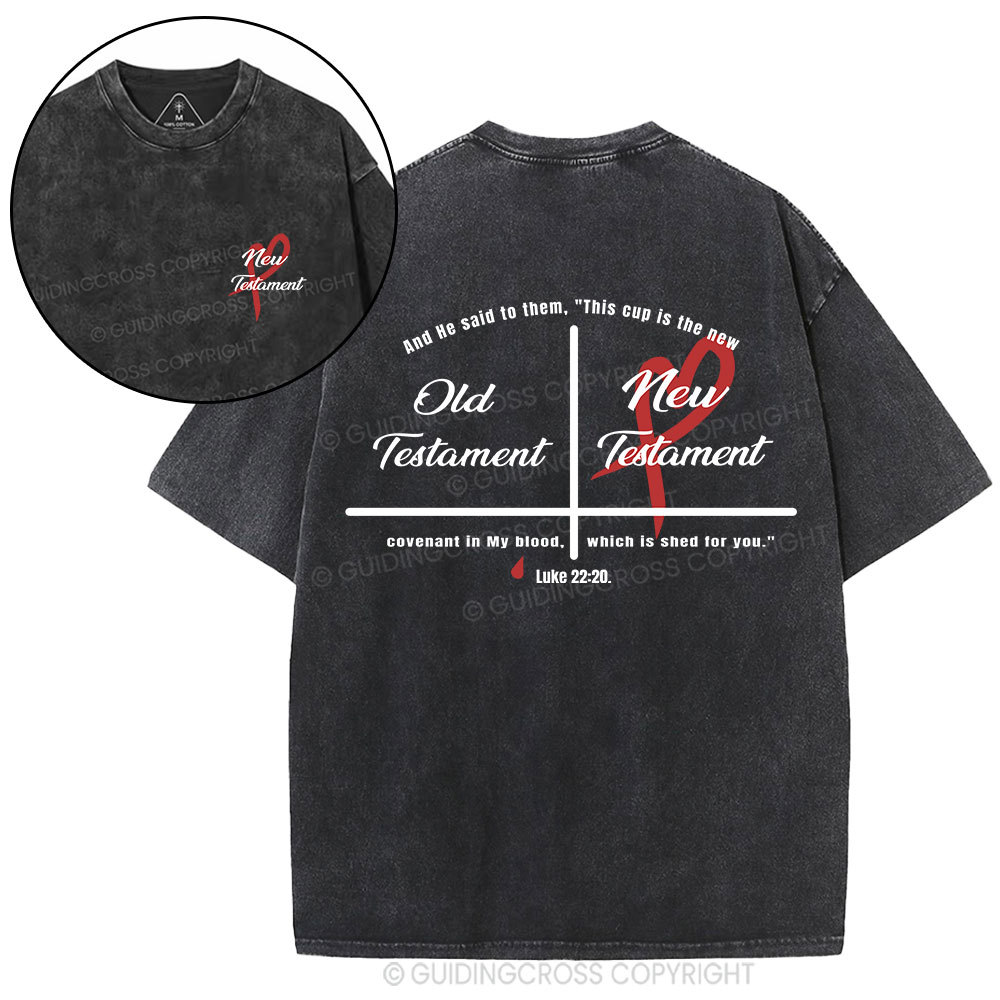 New Testament Christian Washed T-Shirt