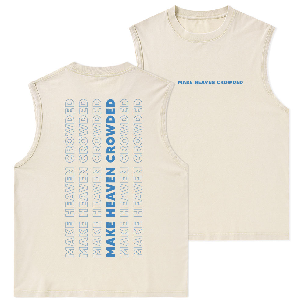 I Am His Christian Washed sleeveless Tee Sale - GuidingCross