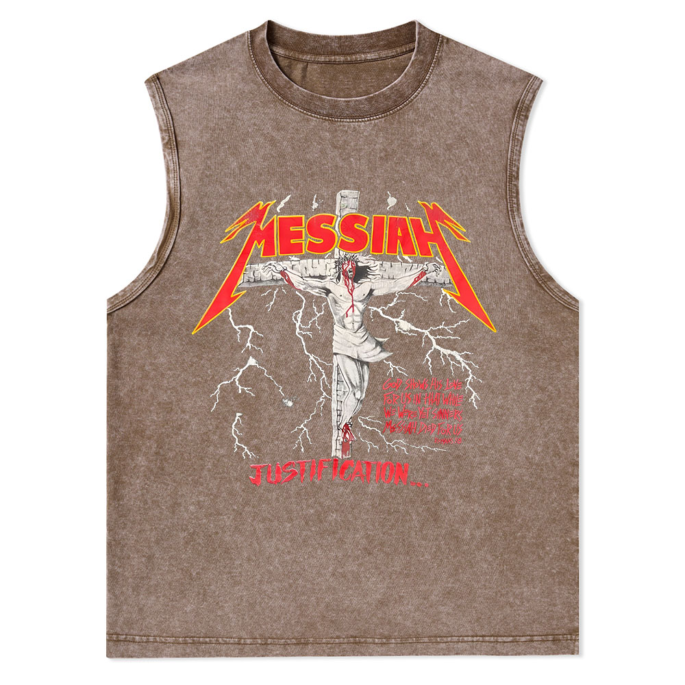 Messiah Christian Washed sleeveless Tee