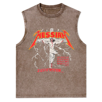 Messiah Christian Washed sleeveless Tee