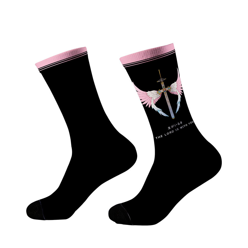 The Lord Is With You Christian Washed Shorts