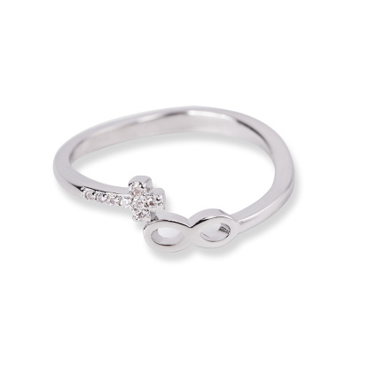 Pray Big God Can Handle It Cross Ring